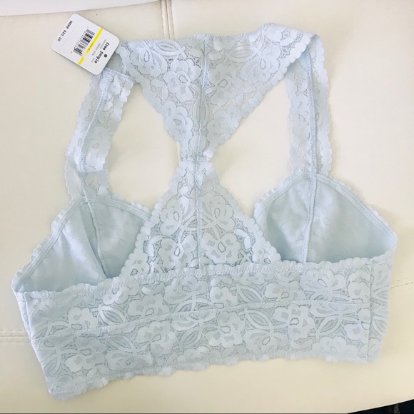 Free People Galloon Bralette in Barely Blue - Picture 5 of 6